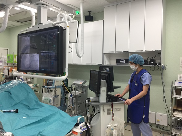 心臓カテーテル室 心臓カテーテル室