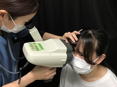 写真：屈折検査