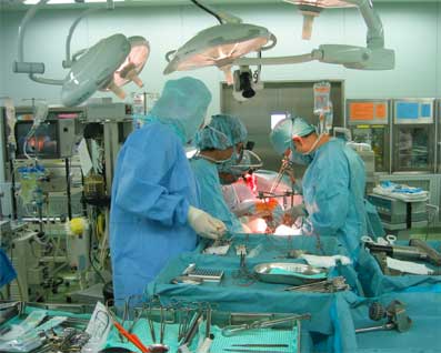 心臓血管外科治療風景